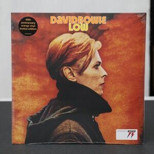 David Bowie Low Vinyl Limited 45TH Anniversary Orange LP Sound and Vision Sealed
